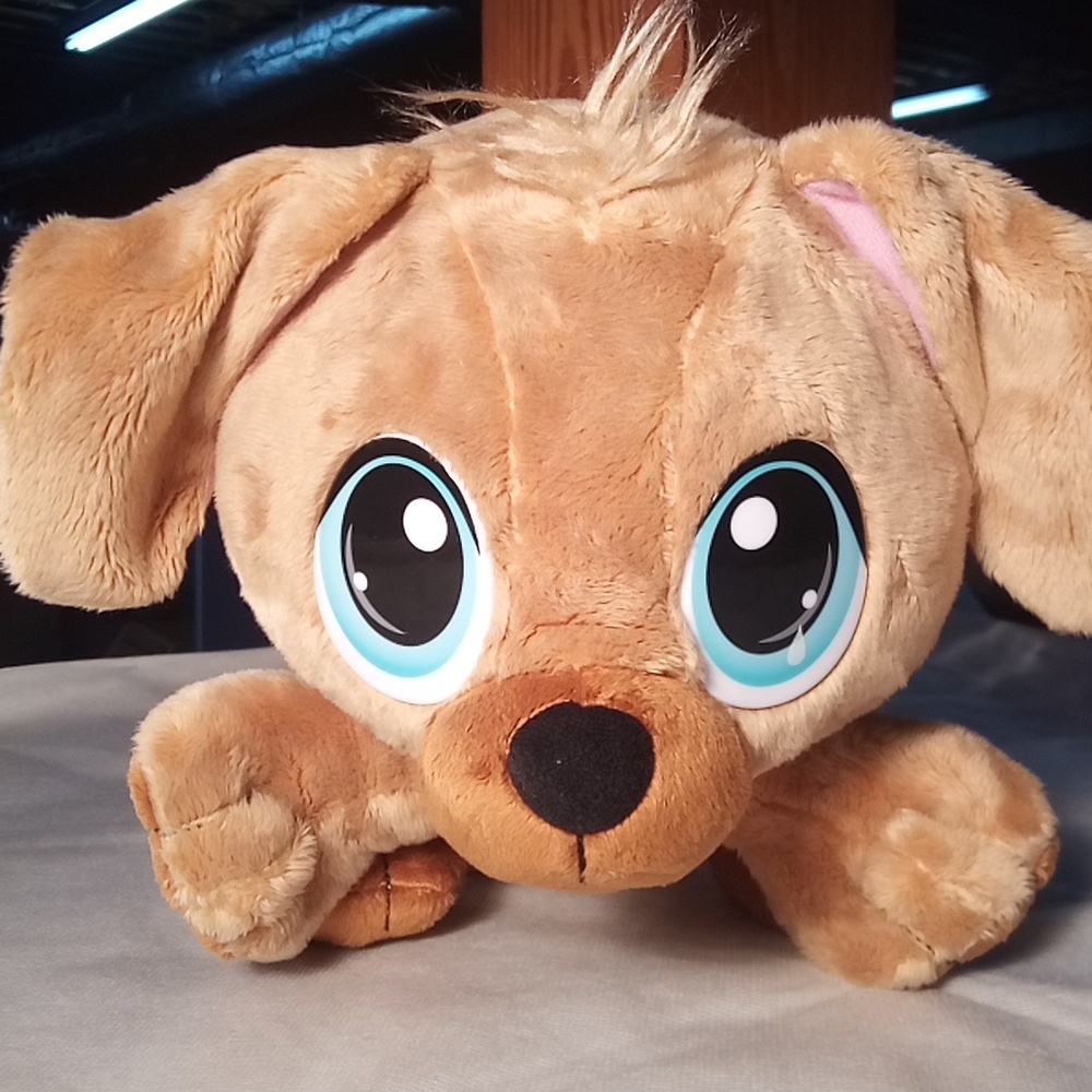 Little tikes rescue puppy working sad & happy plushie